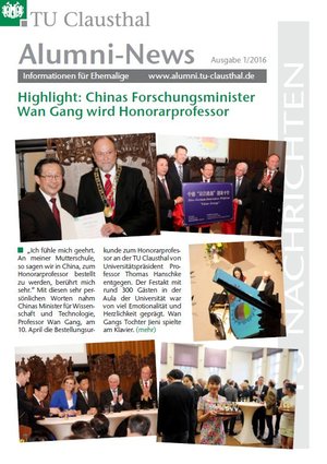 Alumni-News 2016 - Text und Fotos